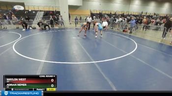 160 lbs Cons. Round 4 - Adrian Nemer, AZ vs Waylon West, OH