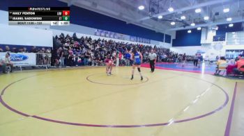 120 lbs Cons. Round 1 - Haily Fenton, Wilson/Long Beach vs Isabel Sadowski, El Toro