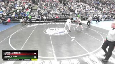 150 lbs Quarterfinal - Fisher Jolley, Timpanogos vs Jayden Anderson, Sky View