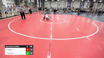 126 lbs Rr Rnd 1 - Nathan Steger, 4M Strength vs Lincoln Parsons, Eastside Ice