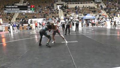 5A 157 lbs 1st Place Match - Tyler Payton, Elmore County School vs Caleb Edwards, Brewbaker Tech