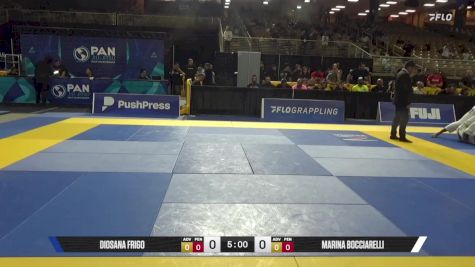 Marina Bocciarelli vs Diosana Frigo 2025 Pan Jiu Jitsu IBJJF Championship