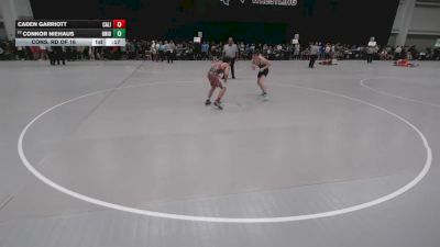 126 lbs Cons. Rd Of 16 - Connor Niehaus, Ohio vs Caden Garriott, California