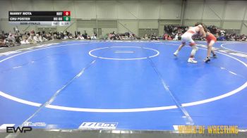 110 lbs Semifinal - Manny Mota, Northern Colorado 14U vs Cru Foster, OK Elite 14U Black