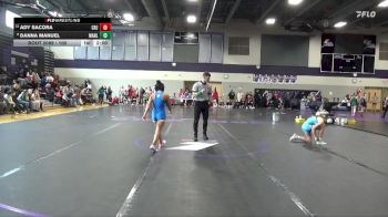 100 lbs Cons. Round 2 - Danna Manuel, Wahlert Catholic vs Ady Sacora, Cedar Rapids Jefferson