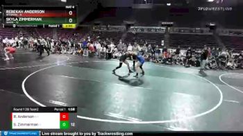 W-112 lbs Round 1 (16 Team) - Skyla Zimmerman, Idaho vs Rebekah Anderson, Wyoming