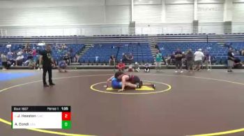 123 lbs Cons. Round 4 - Jackson Heaston, Indian Creek Wrestling Club vs Anthony Condi, Carr Wrestling Academy