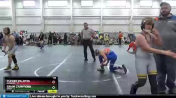 130 lbs Round 7 (8 Team) - Gavin Crawford, SHWA vs Tucker Palotas, Rambler