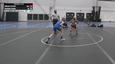 76 lbs 3rd Place Match - Negan Fuller, WYBC vs Parker Lewis, Blue Hen