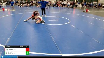 121-130 lbs Cons. Round 2 - Emmet Kelley, 2TG vs Gavin Gerths, Fairbury