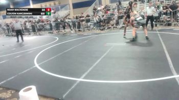 165 lbs Consi Of 32 #1 - Noah MacKenzie, Riverside Rascal vs Colton Karczewski, MAW Wrestling Academy