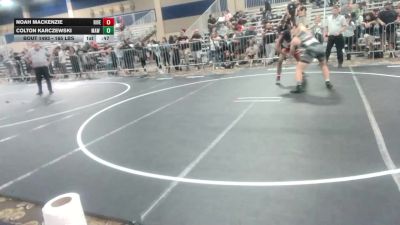 165 lbs Consi Of 32 #1 - Noah MacKenzie, Riverside Rascal vs Colton Karczewski, MAW Wrestling Academy