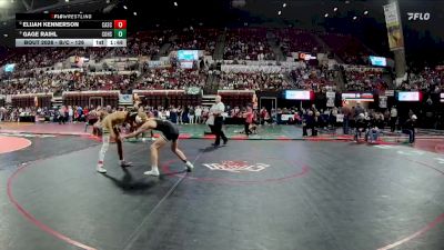 Champ. Round 1 - Elijah Kennerson, Cascade vs Gage Raihl, Columbus High School