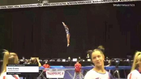 Katy Evans - Individual Trampoline, Upsidedowners - 2021 USA Gymnastics Championships