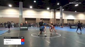 138 lbs Prelims - Carson Goodwin, Jefferson Wrestling Club vs Joe Davi, New Jersey