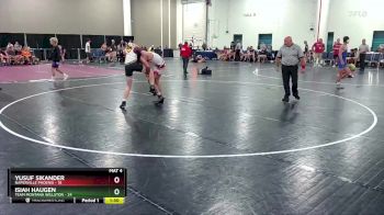 150 lbs Finals (8 Team) - Yusuf Sikander, Naperville Phoenix vs Isiah Haugen, Team Montana Willston