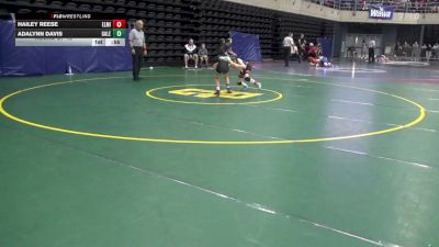 75 lbs Round Of 16 - Hailey Reese, Elmira vs Adalynn Davis, Galena