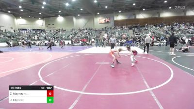 78 lbs Rr Rnd 5 - Zayden Maynez, Fallon Outlaws WC vs Jacob Fay, NorCal Elite