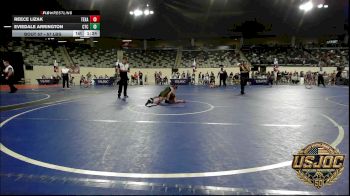 57 lbs 2nd Place - Reece Lizak, Texas Select Wrestling vs EvieDale Arrington, Comanche Takedown Club