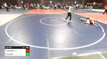 90 lbs Semifinal - Ethan Reynolds, Project WC vs Dane Arnoldi, Top Of The Rock WC