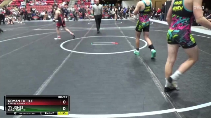 Roman Tuttle 120 lbs Round 3 (6 Team) - Roman Tuttle, Kansas Mayhem vs Ty Jones ...