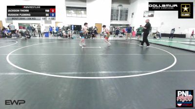 106 kg Rr Rnd 2 - Jackson Thorn, Pinnacle Wrestling Club vs Hudson Fleming, Big Game Wrestling Club