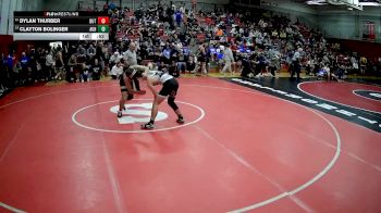 145 lbs Cons. Round 2 - Clayton Bolinger, Albert Gallatin Hs vs Dylan Thurber, Butler