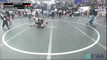 100 lbs Consolation - Jace Henson, Team Nomad vs Blake Holzbaugh, Team Guthrie Wrestling