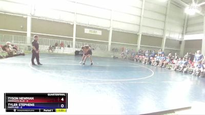 144 lbs Quarterfinals (8 Team) - Tyson Newman, Minnesota Blue vs Tyler Stephens, Maryland