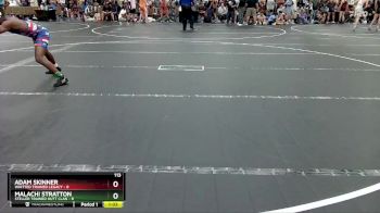 113 lbs Round 7 (8 Team) - Adam Skinner, Whitted Trained Legacy vs Malachi Stratton, Steller Trained Hutt Clan