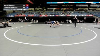 207 lbs Cons. Round 2 - Kylee Lindsley, Ottawa vs Destiny Marquez, University Of The Cumberlands