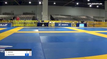 Zachary James vs Lance Nicholas 2019 American National IBJJF Jiu-Jitsu Championship