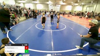 83 lbs Final - Josh Hutcheson, Wagoner Takedown Club vs Collin Randall, Keystone Wrestling Club