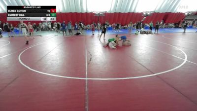 122-124 A Round 3 - Emmett Hill, Geneseo vs James Cohen, Vernon Hills