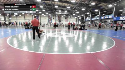 90 lbs Consi Of 4 - Ayden Delgado, NY vs Jordan Yi-Berg, CA