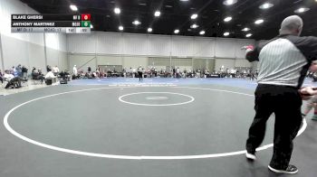 105 lbs 5th Place - Blake Ghersi, MF Dynasty vs Anthony Martinez, Mojo 14U