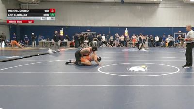 285 lbs Consi Of 8 #2 - Michael Diorio, Wesleyan (CT) vs Abe Al-Khalili, Coast Guard