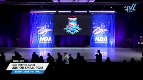 Star Steppers Dance - Junior Small Pom [2025 Junior - Pom - Small Day 1] 2025 NDA All-Star National Championship