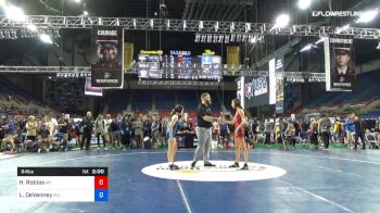 94 lbs Cons 16 #2 - Haley Robles, Missouri vs Laura DeVenney, Missouri