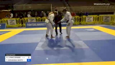 RITA LYNNE GRIBBEN vs TARA GIOVANNA WHITE 2020 World Master IBJJF Jiu-Jitsu Championship