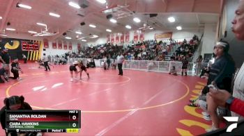 126 lbs Cons. Round 3 - Samantha Roldan, Tustin vs Ciara Hawkins, Centennial Corona
