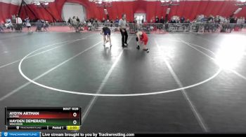 144 lbs Champ. Round 1 - Aydyn Artman, Illinois vs Hayden Demerath, Wisconsin