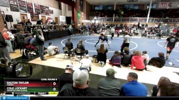 160 lbs Cons. Round 6 - Cole Lockart, Lewiston High School vs Dalton Taylor, Cheney