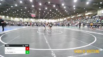 75 lbs Semifinal - Laker Nau Rarick, Westlake vs Aria Furtado, Team Hawaii Aloha