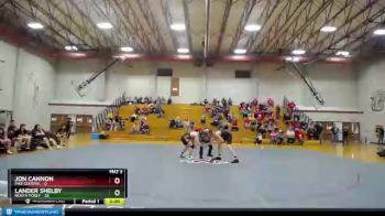 182 lbs Finals (2 Team) - Jon Cannon, Pike Central vs Lander Shelby, North Posey