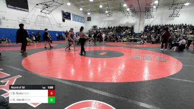 152 lbs Round Of 32 - Sellase Sunu, Eagle Academy vs Elias Hardt, Petrides