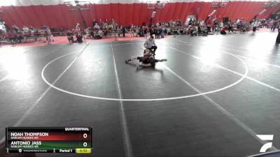 63 lbs Quarterfinal - Noah Thompson, Harlem Huskies WC vs Antonio Jass, Harlem Huskies WC