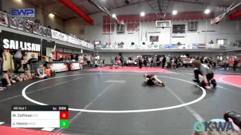 45 lbs Rr Rnd 1 - Maverick Coffman, Sallisaw Takedown Club vs Jett Hamm, Pocola Youth Wrestling