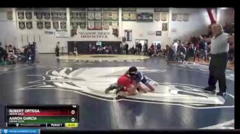 113 lbs Cons. Round 4 - Robert Ortega, Arbor View vs Aaron Garcia, Sierra Vista