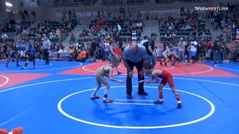 46 lbs Semifinal - Michael Smothers, Hinton vs Cooper Berry, Salina Wrestling Club (SWC)